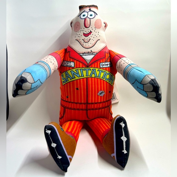 Other - Colorful Sanitation Worker Plush Toy For Dogs